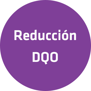 Reducción DQO